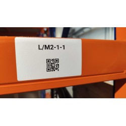 Lipnios dalių ir sandėliavimo etiketes 60 mm x 99 mm (500 vnt)