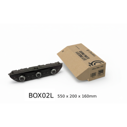 Kartoninė dėžė 550x200x160mm BOX02L