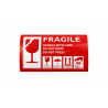 Įspėjamieji lipdukai FRAGILE 210×148mm