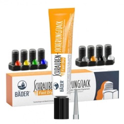 Bader dalių dažų markeris varžtams žymėti - Oranžinė spalva 20ml