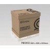 Kartoninė dėžė puspaletei 600x800x600mm PBOX02