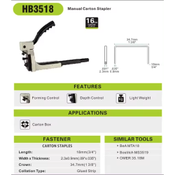 Manual Box Stapler