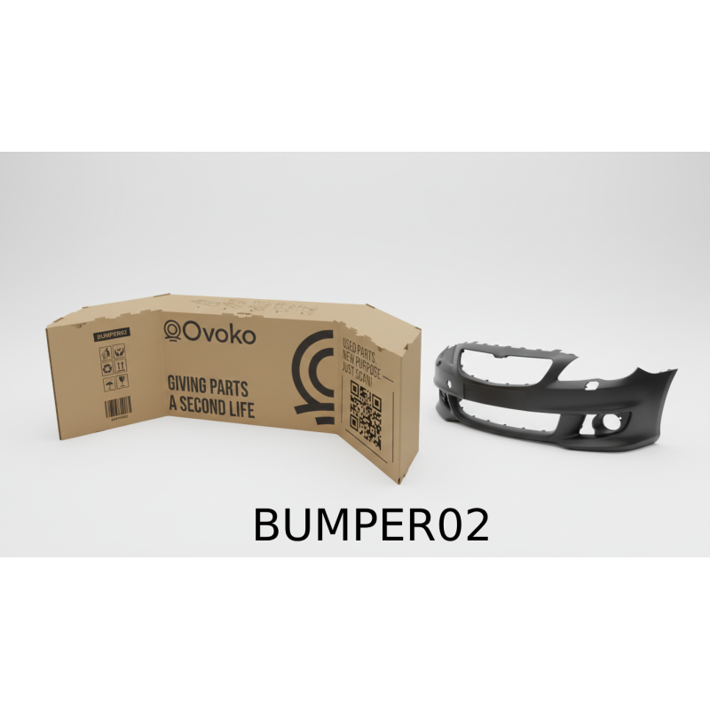 Cardboard box for car bumpers BUMPER02