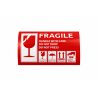 Warning stickers FRAGILE 210×148 mm