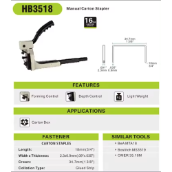 Manual Box Stapler
