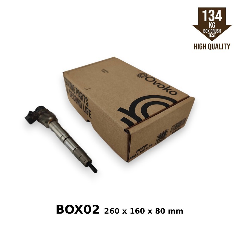 Cardboard box 260x160x80mm BOX02